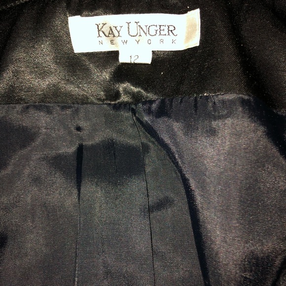 VTG Kay Unger Evening Collection Velvet/Fox Jacket - Picture 3 of 14